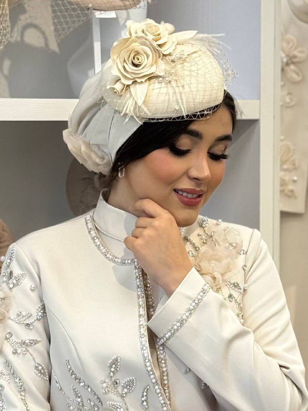 کلاه فرانسوی اشکی رز ۲