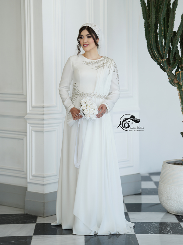 پیراهن جواهردوزی