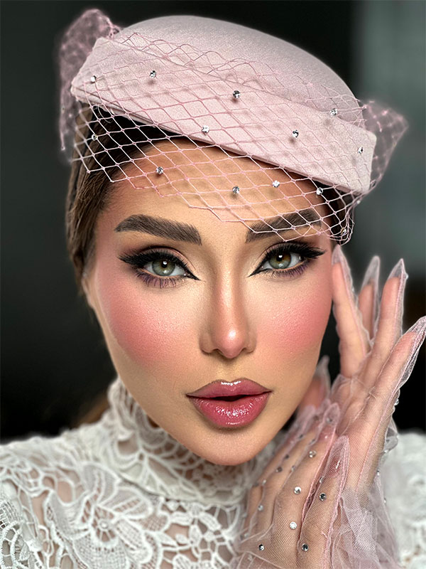 کلاه عروس با شکوه