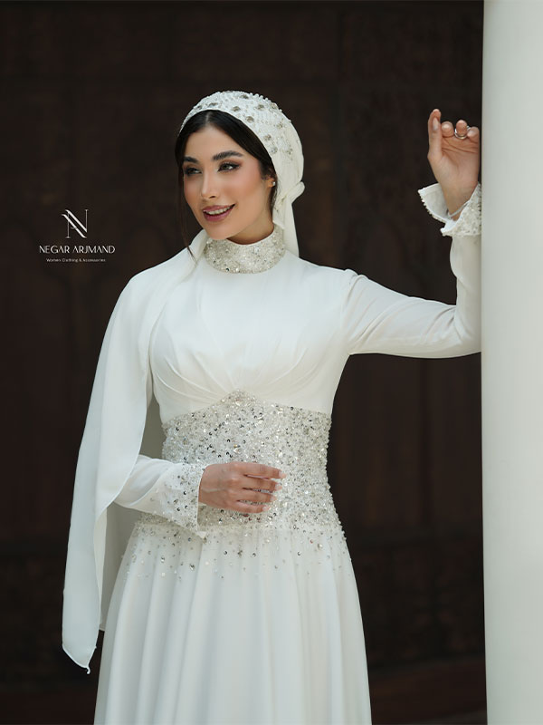 پیراهن عروس خوش دوخت